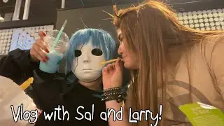 Vlog with Sal and Larry! || Sally face cosplay