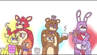 FNAF Speed art - Animatronic dads - cheatsykoopa98