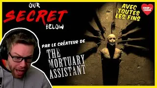UN ESCAPE GAME D'HORREUR INCROYABLE | Our Secret Below - All Endings - Gameplay FR