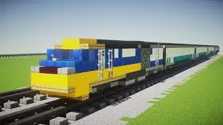 Minecraft British Rail InterCity 125 High Speed Train Tutorial