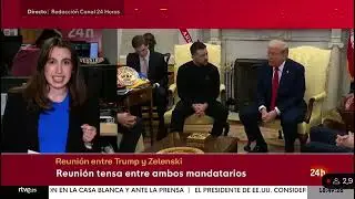 Bronco encuentro entre Trump y Zelenski en el despacho Oval