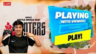 🔴LIVE: Playing Fortnite with viewers   #fortnite #shorts #fortnitewithviewers #customs