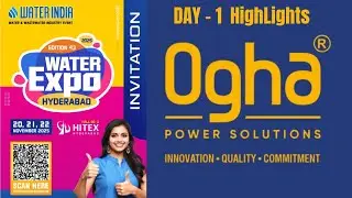 DAY-1 Highlights of Water Expo Hyderabad 2025