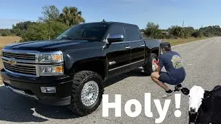 How To Fit 35&rdquo; Tires On Your Silverado! #kmc #automobile #silverado #offroad #chevy #highcountry #fy