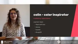 Julia Gronau: Colin - Final Project Web & App Development