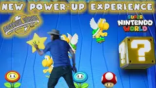 New Interactive Wall at Super Nintendo World + Toadstool Cafe Dessert Review!