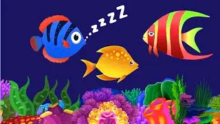 Calming Undersea Animation Baby Lullaby, Soothing fishes🐟Baby Sleep Music #fishlullaby #lullaby #145