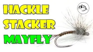 Fly Tying Tutorial: Mayfly Hackle Stacker - EMERGER or DRY