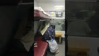 Fast AC-1A coach in train #private cabin in smvb suf exp#33 hours in train cabin#injoy