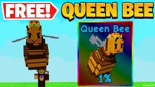 How to Get QUEEN BEE PET For FREE GLITCH in Grow a Garden! (Roblox)