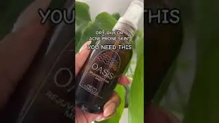 Dry, Oily, Acne Prone Skin? Try This Hydrating Face Mist!! Skincare Essentials. #shorts #skincare