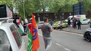 Kashmiris demonstration outside Indian consulate general Birmingham