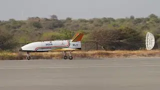 Reusable Launch Vehicle Autonomous Landing Mission(RLV LEX)Approach&Landing. #Space #SpaceTech