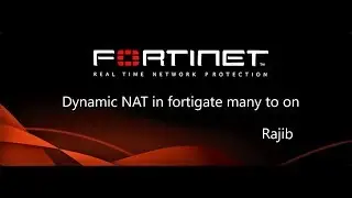 Dynamic NAT in fortigate many to one