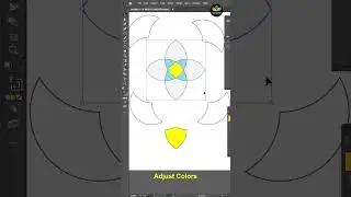 Icon Design in ADOBE illustrator ❤️#adobe #illustrator #design #2023 #shorts #trending #3D #bts