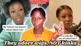 Black Men's Love For Natural Hair is Fake