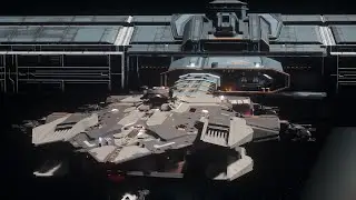 Star Citizen 3.19.1 - Manually Docking a Hammerhead