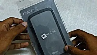 LG Nexus 4 Original Bumper Case Unboxing and Overview