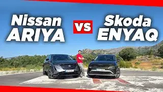 NISSAN ARIYA vs SKODA ENYAQ | COMPARATIVA | TEST | &iquest;Qu&eacute; SUV EL&Eacute;CTRICO TE conviene M&Aacute;S?