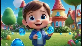 Learn Colors with Jelly Beans | Nursery Rhyme Song for Kids