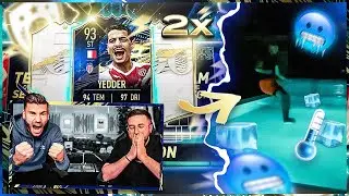 Wir haben 2x Prime ICON Moments + BEN YEDDER TOTS GEZOGEN 😱😳 SPRUNG in EISKALTEN POOL 🥶 FIFA 21