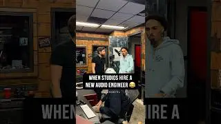 When Studios Hire A New Audio Engineer