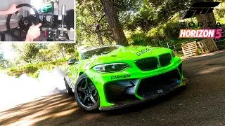TUNING DRIFT 2020 Formula Drift #91 BMW M2  Forza Horizon 5 Thrustmaster T300RS