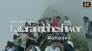 Exploring Latarambheshwar Temple | Bike Ride & Hike Adventure | Monsoon Spiritual Journey