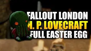 Fallout London - H. P. Lovecraft Easter Egg (All 16 CuteThulhu Locations)