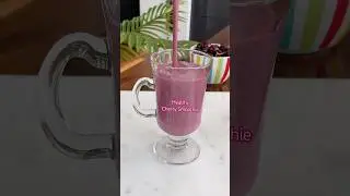 HEALTHY CHERRY SMOOTHIE🍒#shorts #cherry #food