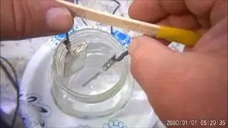 Colloidal silver device, How to make colloidal silver solution.