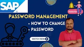 How to Login to SAP & Change Password #SAP #sapmm #sapforbeginners