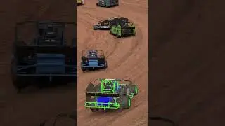 Tried To Avoid The Chaos | iRacing | Lanier National Speedway | 358 Modifieds #shorts