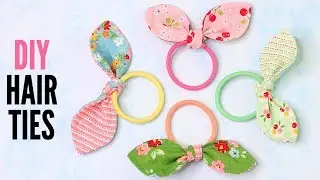 DIY Hair Tie - Quick and Easy with Free Pattern