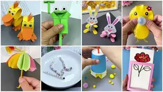 Easy Paper Animal Craft Ideas For Kids | Simply Creative Paper Animal Crafts For Kids