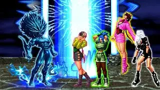 (Mugen World) Abyssal Ziege Vs Shermie/Leona Team