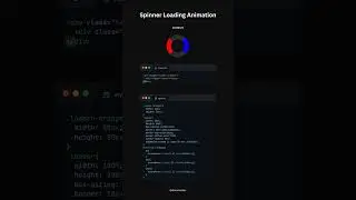 Spin Loading Animation CSS