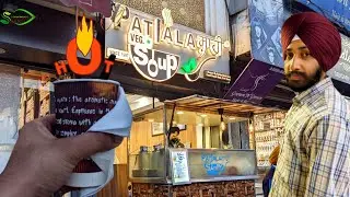 Patiala Shahi Soup | Kale channe ka Soup | Manchow soup | Ludhiana Famous | Ludhiana Street Food