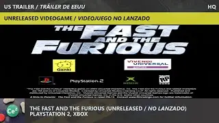 The Fast and the Furious | PS2/Xbox | Unreleased | Video Game US Trailer | HQ
