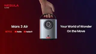 NEBULA Mars 3 Air | Portable Google TV Projector