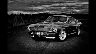 Mustang 1967 Eleanor №12 scale model