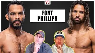 UFC Vegas 99: Rob Font vs. Kyler Phillips Prediction, Bets & DraftKings