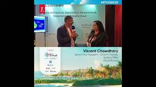 Vikrant Chowdhary on Growth & Tech Leadership | HCLSoftware CIO Insights from ETCIOAC25