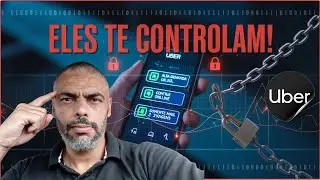 Descobri como a Uber controla seu dia (&Eacute; ASSUSTADOR)