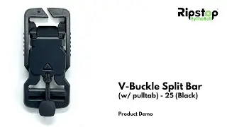 Fidlock - V Buckle Split Bar 25 - Product Demo Video