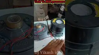 कौन सा लेना चाहिए Unit Vs Mid pressure Live Testing #shorts #dj #djsarzen #djvikashidea