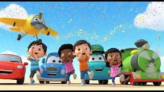 Transportation Sound Parade for Kids | Vehicle Sounds, Nursery Rhymes, Baby Songs & Kids Music 🚗