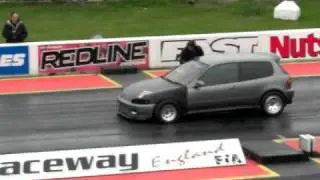 CIVIC TURBO 3 DOOR AT SANTA POD 11 SECOND 1/4 MILE