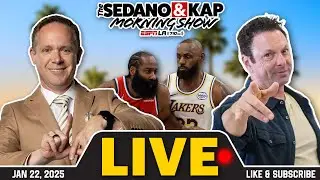 Does Matthew Stafford have MVP Locked Up? 🔒 | Lakers-Clippers Tonight! - Sedano & Kap 1-22-25