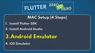 2.2 MAC SETUP | Step 3. Setup Android Emulator and finishing up for android apps development